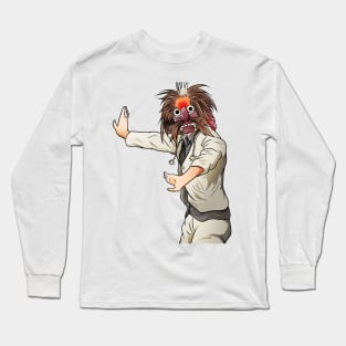 Penthul Indonesian traditional mask Long Sleeve T-Shirt